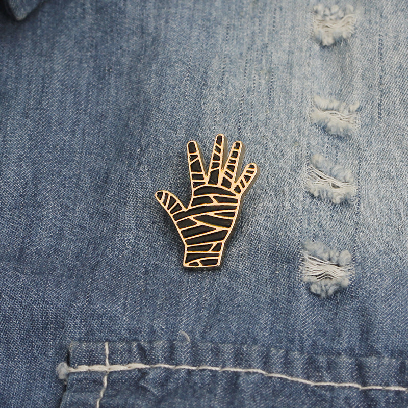 Mummy Hand Pin