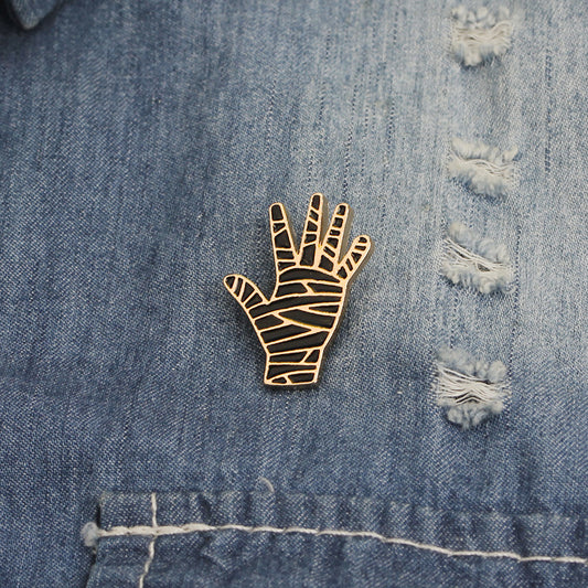 Mummy Hand Pin