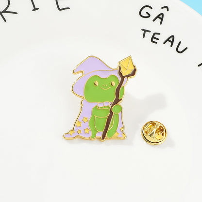 Witchy Frog Pin