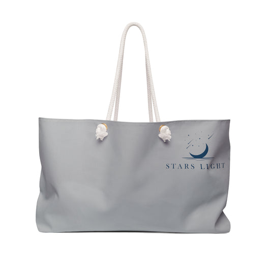 Stars Light Collection Grey Weekender Bag