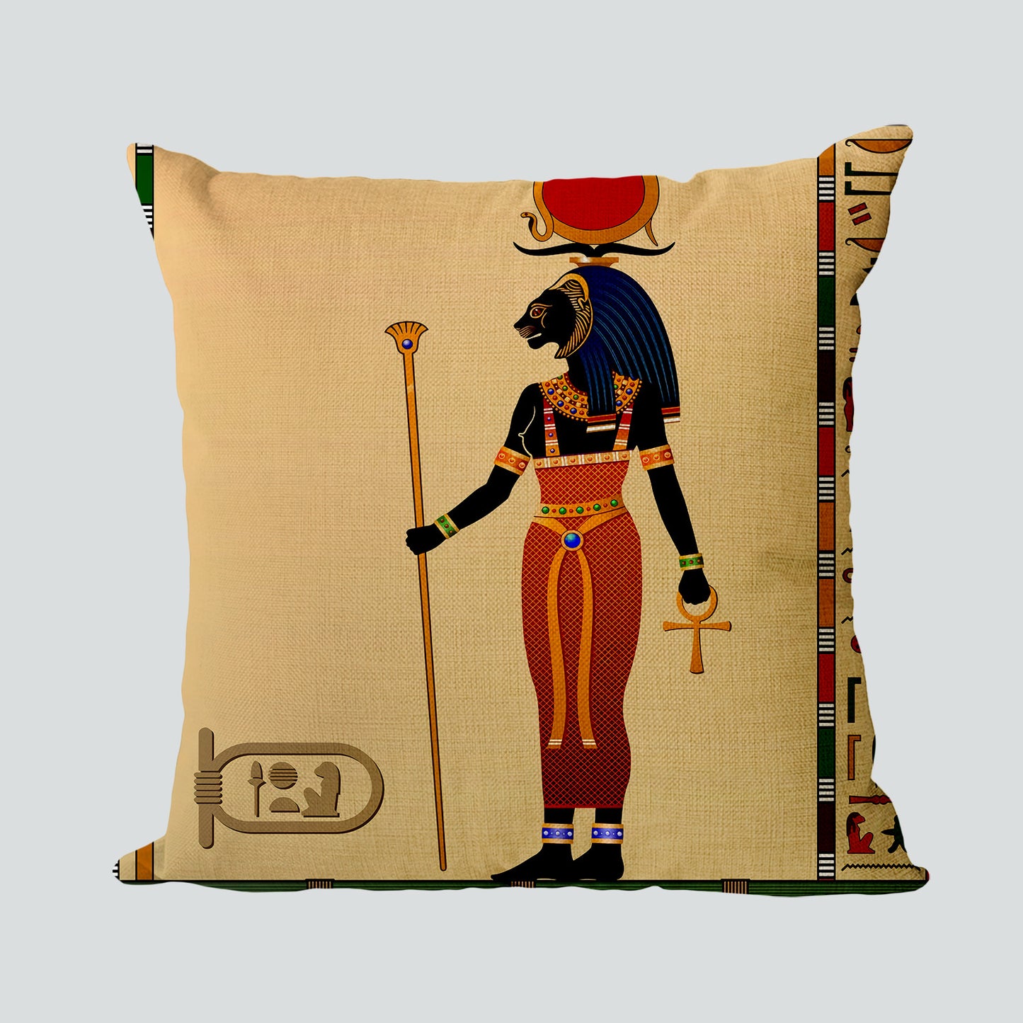 Ancient Egyptian Linen Pillowcase