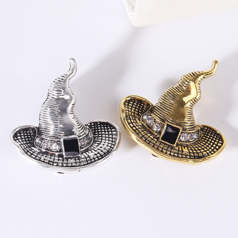 Retro Witch Hat pin