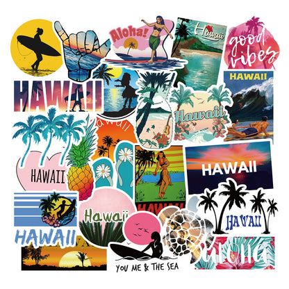 50of Hawaii Sticker Set