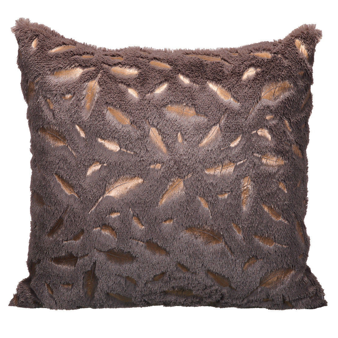 Bronze Feather Pillowcase