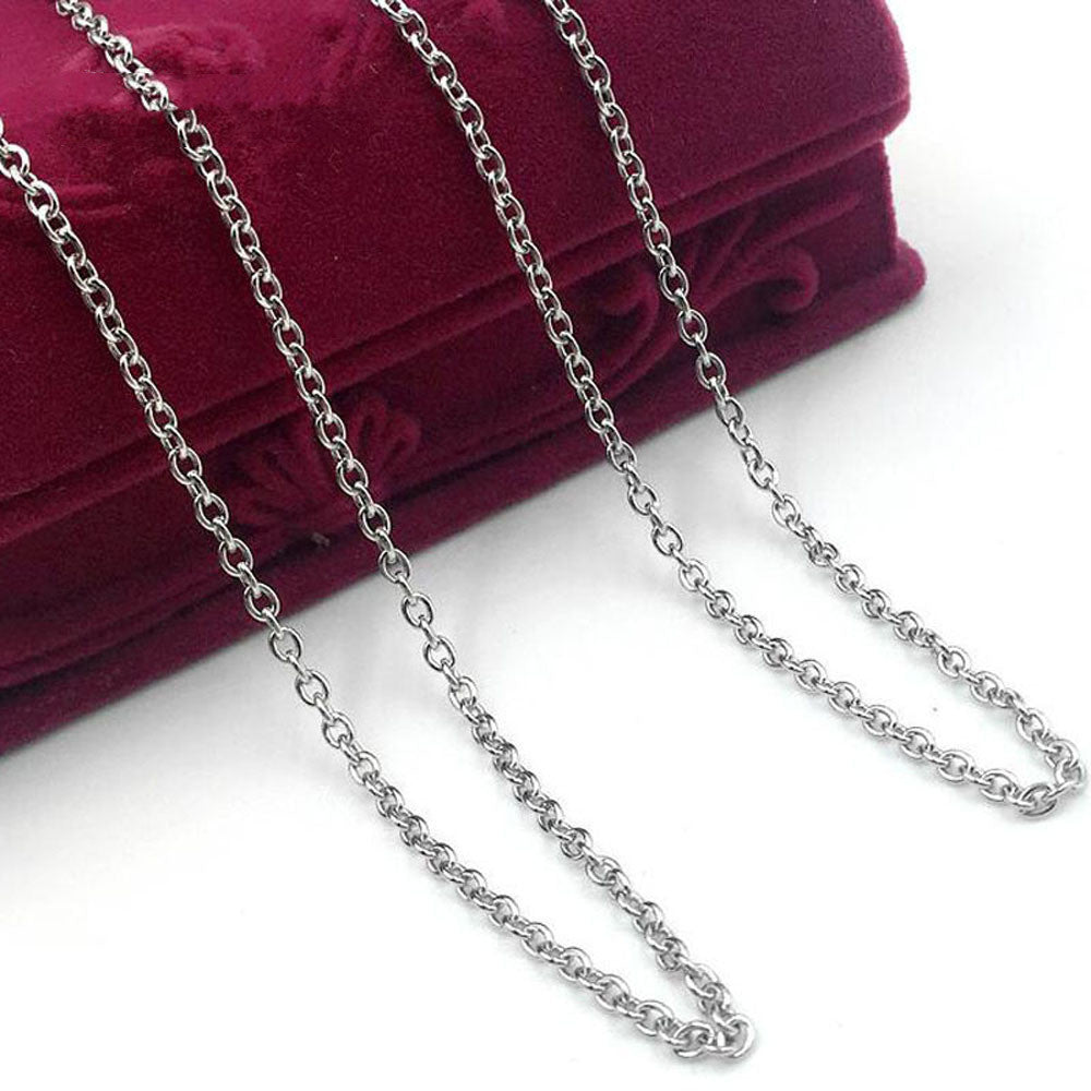 Stainless Steel Anchor Cremation Ash Necklace