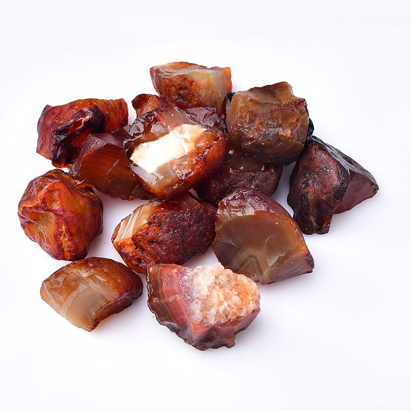 Natural Red Agate Rough Stone