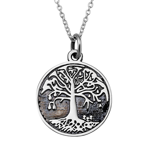 925 Sterling Silver Life Tree Necklace