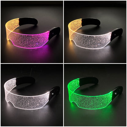 Future LED Light Emitting Glasses