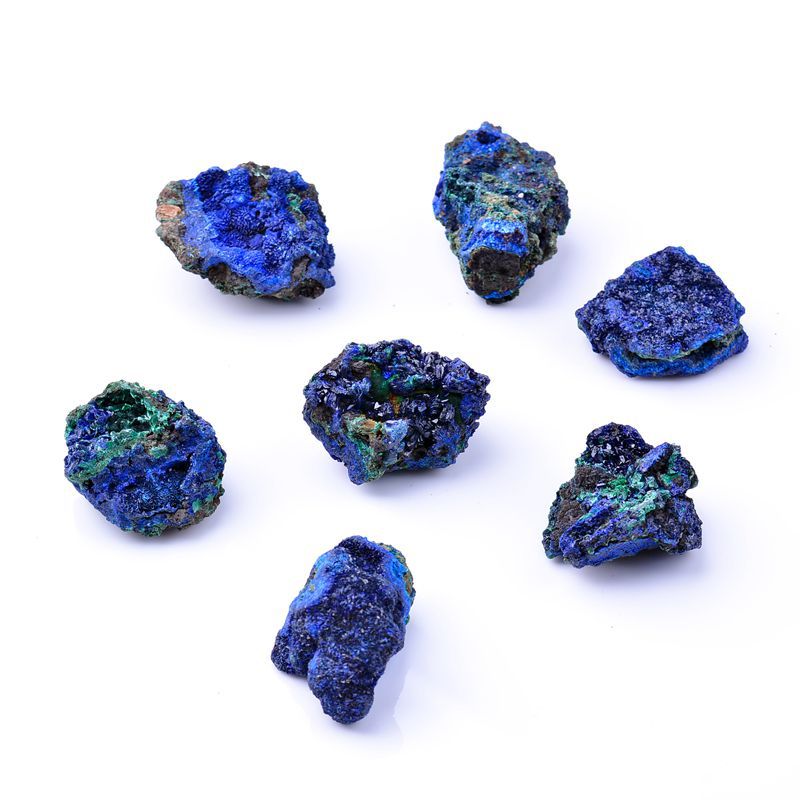Natural Azurite And Malachite Minerals