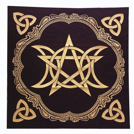 Five Pointed Star Altar Tarot Tablecloth