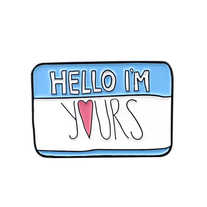 “Hello I’m…” Pin Collection