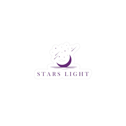 Stars Light Collection Purple Kiss-Cut Vinyl Decals
