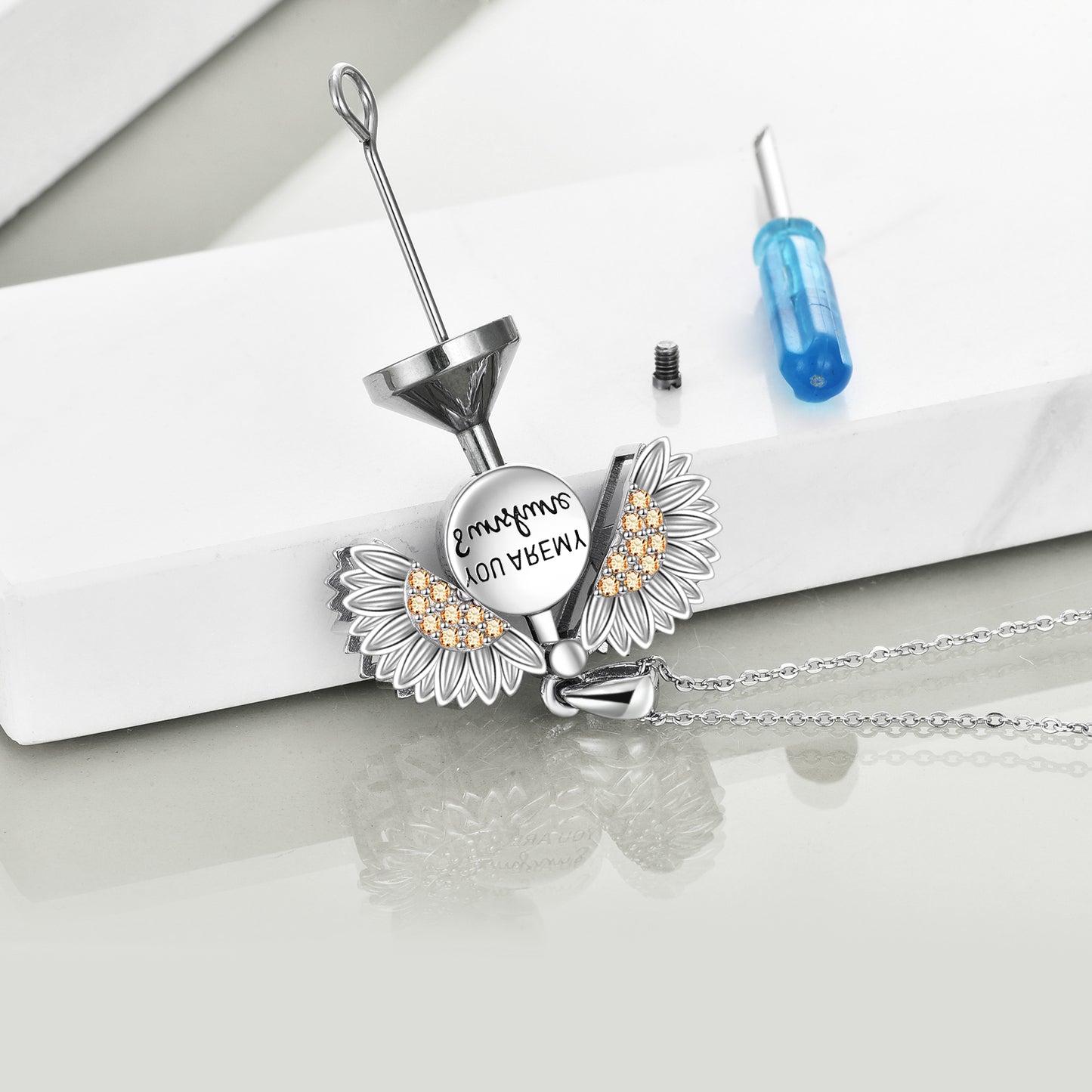 You are My Sunshine s925 Ash Necklace
