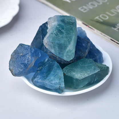 Natural Blue Fluorite Stone