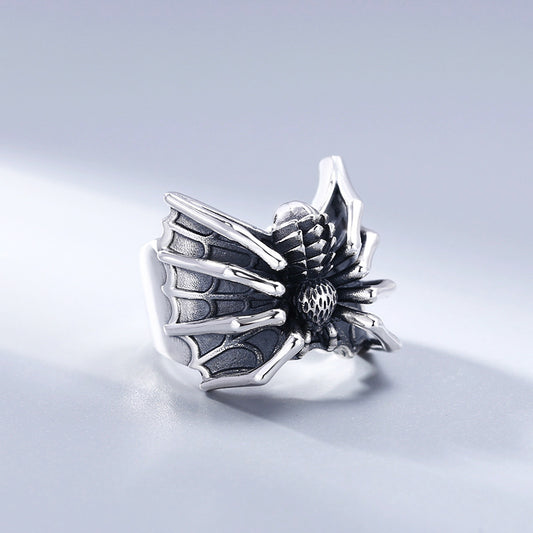 Sterling Silver s295 Spider Ring