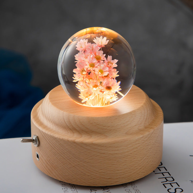 Flower Mini Crystal Ball 🔮 🌼