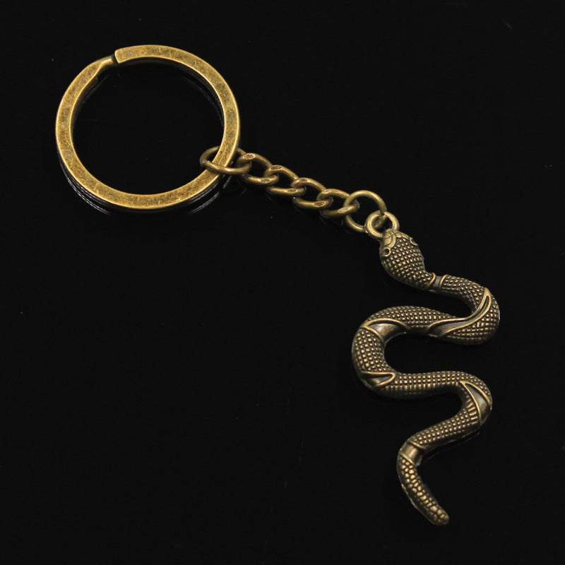 Retro Cobra Pendant Keychain