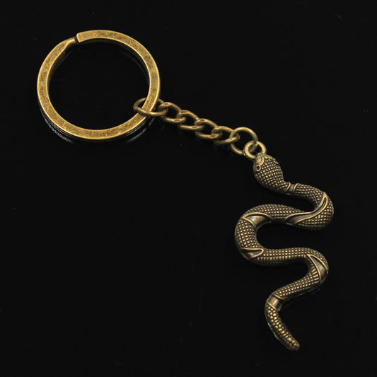 Retro Cobra Pendant Keychain
